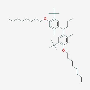 5,5'-(Butane-1,1-diyl)bis(1-(tert-butyl)-4-methyl-2-(octyloxy)benzene)