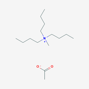 molecular formula C15H33NO2 B14891663 Tributylmethylammonium acetate CAS No. 131242-39-2