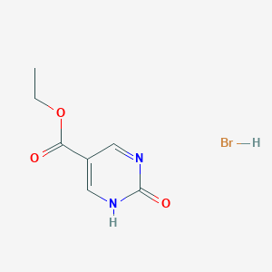 Ethyl 2-oxo-1,2-dihydropyrimidine-5-carboxylate hydrobromide