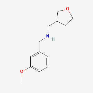 n-(3-Methoxybenzyl)-1-(tetrahydrofuran-3-yl)methanamine