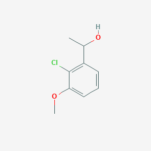 molecular formula C9H11ClO2 B1489177 1-(2-Chloro-3-methoxyphenyl)ethan-1-ol CAS No. 1307255-36-2