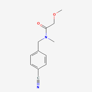 n-(4-Cyanobenzyl)-2-methoxy-N-methylacetamide