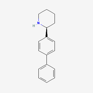 (S)-2-([1,1'-Biphenyl]-4-yl)piperidine