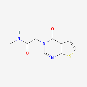 n-Methyl-2-(4-oxothieno[2,3-d]pyrimidin-3(4h)-yl)acetamide