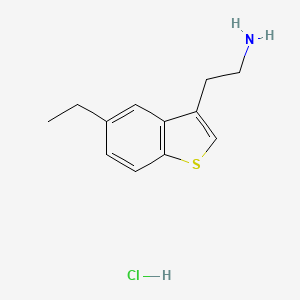 2-(5-Ethylbenzo[b]thiophen-3-yl)ethanamine hydrochloride