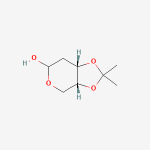 (3AR,7aS)-2,2-dimethyltetrahydro-4H-[1,3]dioxolo[4,5-c]pyran-6-ol