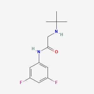 molecular formula C12H16F2N2O B14891925 2-(tert-butylamino)-N-(3,5-difluorophenyl)acetamide 