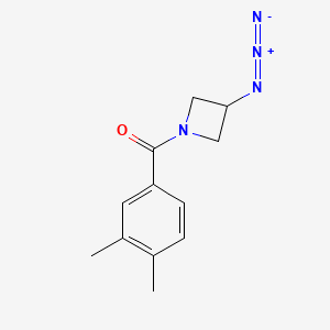 (3-Azidoazetidin-1-yl)(3,4-dimethylphenyl)methanone