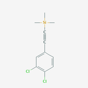 (3,4-Dichloro-phenylethynyl)-trimethyl-silane