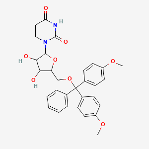 molecular formula C30H32N2O8 B14892092 5''-O-(4,4''-Dimethoxytrityl)uridine 