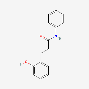 molecular formula C15H15NO2 B14892100 3-(2-hydroxyphenyl)-N-phenylpropanamide 