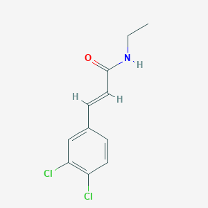 3-(3,4-dichlorophenyl)-N-ethylprop-2-enamide