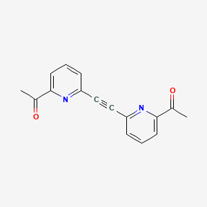 1,1'-(Ethyne-1,2-diylbis(pyridine-6,2-diyl))bis(ethan-1-one)