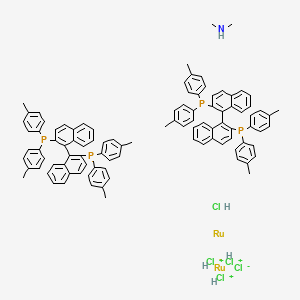 [NH2Me2][(RuCl((R)-tolbinap))2((1/4)-Cl)3]