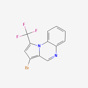 3-Bromo-1-(trifluoromethyl)pyrrolo[1,2-a]quinoxaline