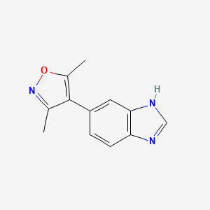 4-(1H-Benzo[d]imidazol-6-yl)-3,5-dimethylisoxazole