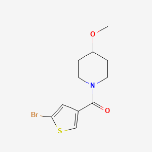 (5-Bromothiophen-3-yl)(4-methoxypiperidin-1-yl)methanone