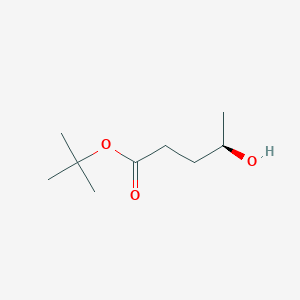 molecular formula C9H18O3 B14892412 (R)-tert-Butyl 4-hydroxypentanoate 