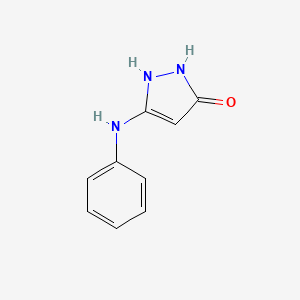 5-(phenylamino)-1,2-dihydro-3H-pyrazol-3-one