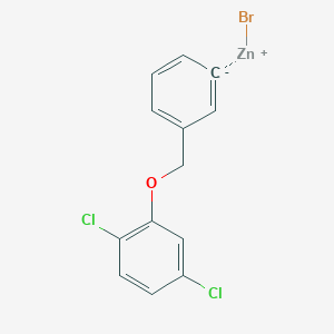 3-(2,5-Dichlorophenoxymethyl)phenylZinc bromide