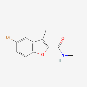 5-Bromo-n,3-dimethylbenzofuran-2-carboxamide