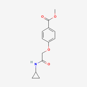 Methyl 4-(2-(cyclopropylamino)-2-oxoethoxy)benzoate