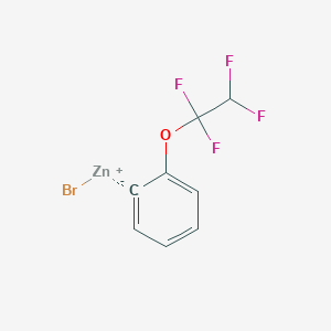 (2-(1,1,2,2-Tetrafluoroethoxy)phenyl)Zinc bromide