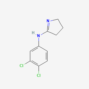 N-(3,4-dichlorophenyl)-3,4-dihydro-2H-pyrrol-5-amine