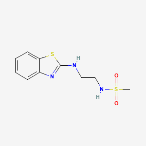 n-(2-(Benzo[d]thiazol-2-ylamino)ethyl)methanesulfonamide