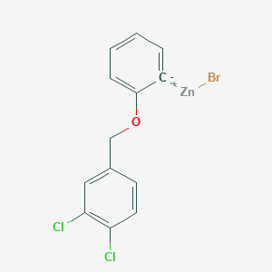 2-(3,4-DichlorobenZyloxy)phenylZinc bromide