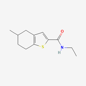 n-Ethyl-5-methyl-4,5,6,7-tetrahydrobenzo[b]thiophene-2-carboxamide