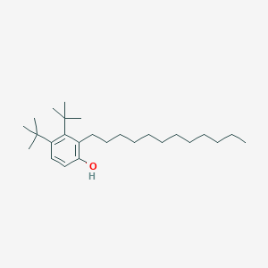 molecular formula C26H46O B14892847 3,4-DI-Tert-butyl-2-dodecylphenol CAS No. 1983145-17-0