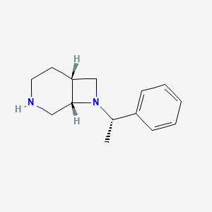 (1S,6R)-8-((S)-1-Phenylethyl)-3,8-diazabicyclo[4.2.0]octane