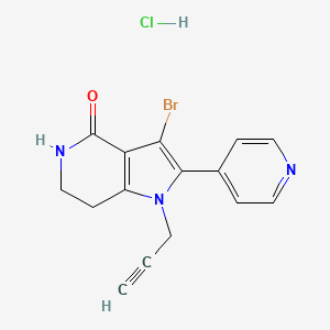 molecular formula C15H13BrClN3O B14892961 AMI-331 Hydrochloride 