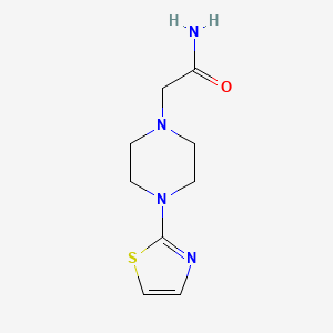 2-(4-(Thiazol-2-yl)piperazin-1-yl)acetamide