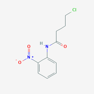 4-chloro-N-(2-nitrophenyl)butanamide