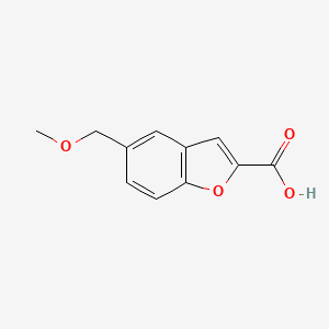 5-(Methoxymethyl)-1-benzofuran-2-carboxylic acid