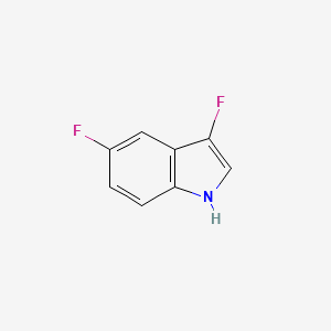 molecular formula C8H5F2N B14893166 3,5-difluoro-1H-indole 