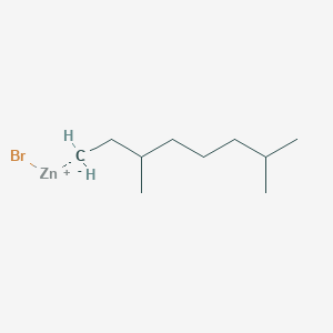 molecular formula C10H21BrZn B14893251 3,7-DimethyloctylZinc bromide 