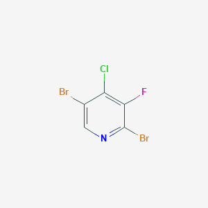 2,5-Dibromo-4-chloro-3-fluoropyridine