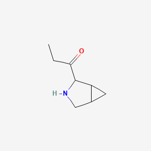 1-(3-Azabicyclo[3.1.0]hexan-2-yl)propan-1-one