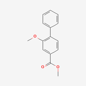 molecular formula C15H14O3 B1489339 2-甲氧基-[1,1'-联苯]-4-甲酸甲酯 CAS No. 175152-72-4