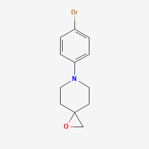 6-(4-Bromophenyl)-1-oxa-6-azaspiro[2.5]octane