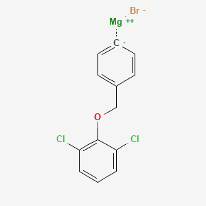 4-(2,6-Dichlorophenoxymethyl)phenylmagnesium bromide