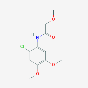 N-(2-chloro-4,5-dimethoxyphenyl)-2-methoxyacetamide