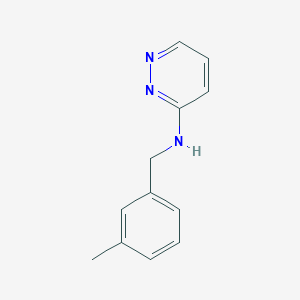 molecular formula C12H13N3 B14893549 n-(3-Methylbenzyl)pyridazin-3-amine 