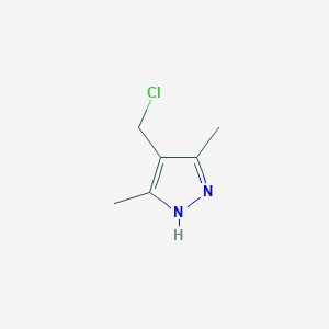 B1489365 4-(chloromethyl)-3,5-dimethyl-1H-pyrazole CAS No. 152239-41-3