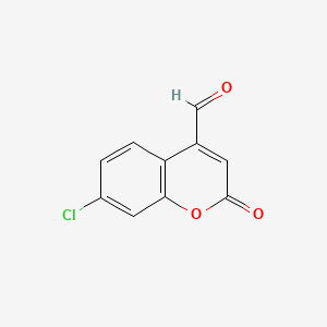 7-Chloro-2-oxo-2H-chromene-4-carbaldehyde