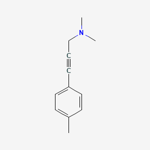 molecular formula C12H15N B14893808 Dimethyl-(3-p-tolyl-prop-2-ynyl)-amine 