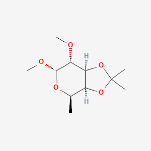 Methyl 6-deoxy-3,4-O-isopropylidene-2-O-methyl-a-D-galactopyranoside